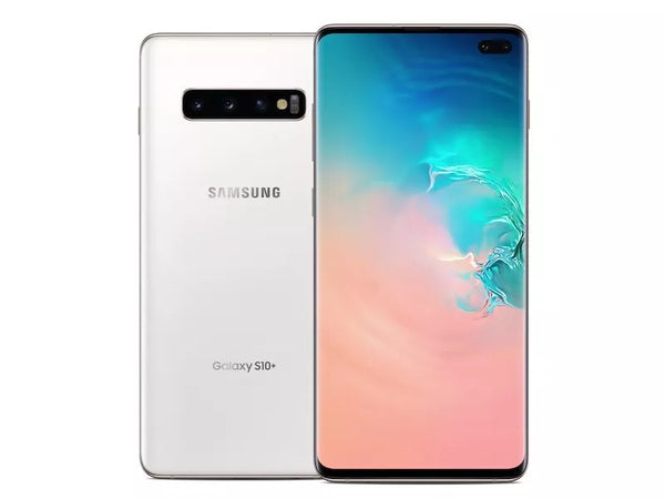 Galaxy S10 Plus - 128GB - Unlocked - Ceramic White - Good