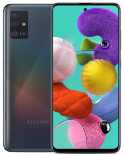 Galaxy A51 5G - 128GB - Unlocked - Prism Cube Black - Very Good