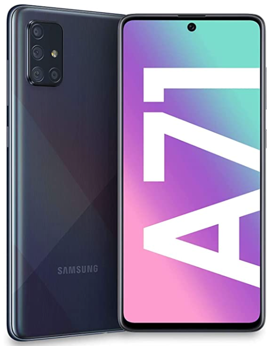 Galaxy A71 5G - 128GB - Unlocked - Prism Cube Black - Excellent