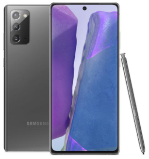 Galaxy Note 20 5G - 128GB - Unlocked - Mystic Gray - Very Good