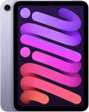 iPad Mini 6 - 256GB - WiFi + Cellular - Purple - New (Open Box)