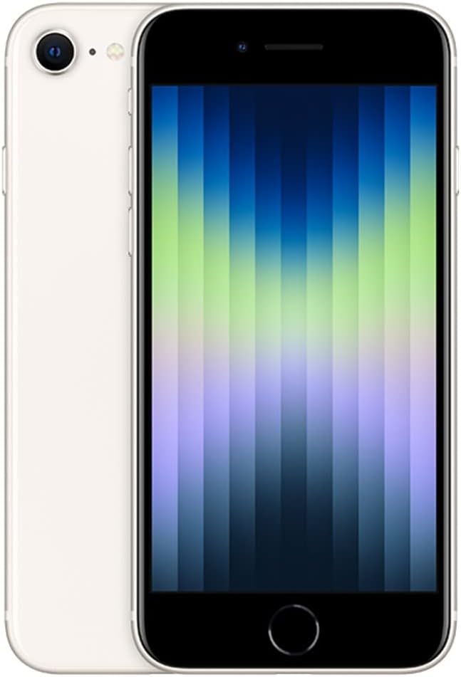 iPhone SE (3rd Gen) - 128GB - Unlocked - Starlight - Good