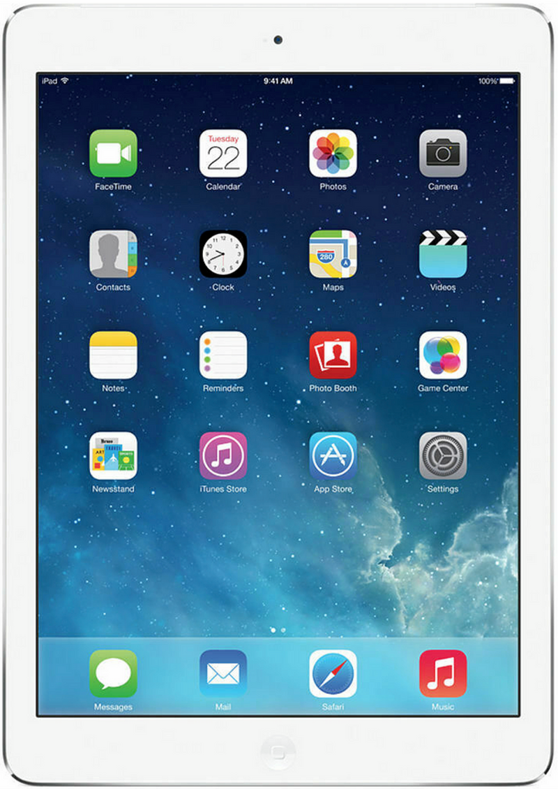 iPad Air - 64GB - WiFi + Cellular - Silver - New (Open Box)