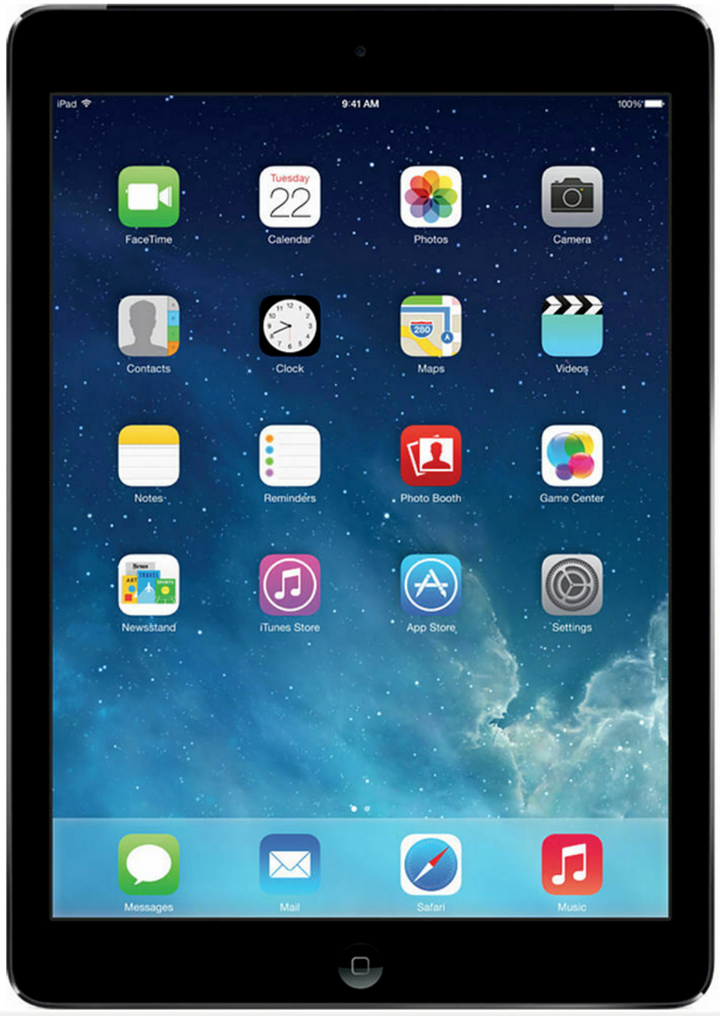 iPad Air - 32GB - WiFi + Cellular - Space Gray - Very Good