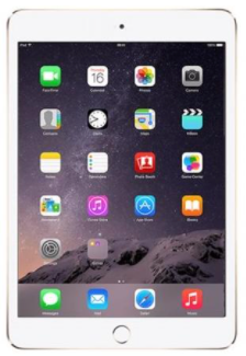 iPad Mini 3 - 64GB - WiFi + Cellular - Gold - Fair