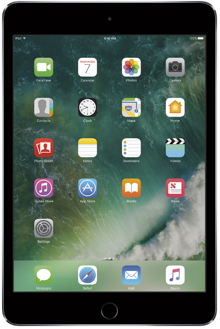 iPad Mini 4 - 128GB - WiFi - Space Gray - Fair