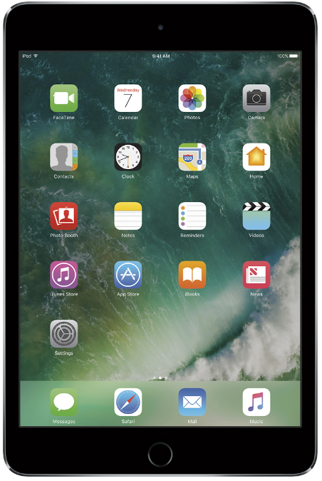iPad Mini 4 - 16GB - WiFi - Space Gray - Very Good