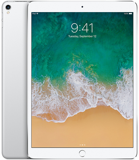 iPad Pro 10.5" - 64GB - WiFi + Cellular - Silver - Excellent