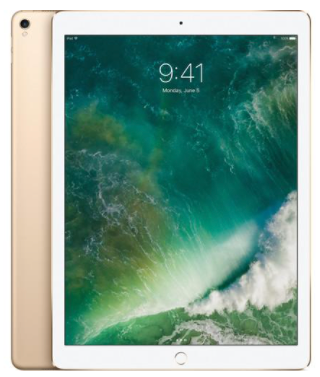 iPad Pro 12.9" (1st Gen) - 128GB - WiFi + Cellular - Gold - New (Open Box)